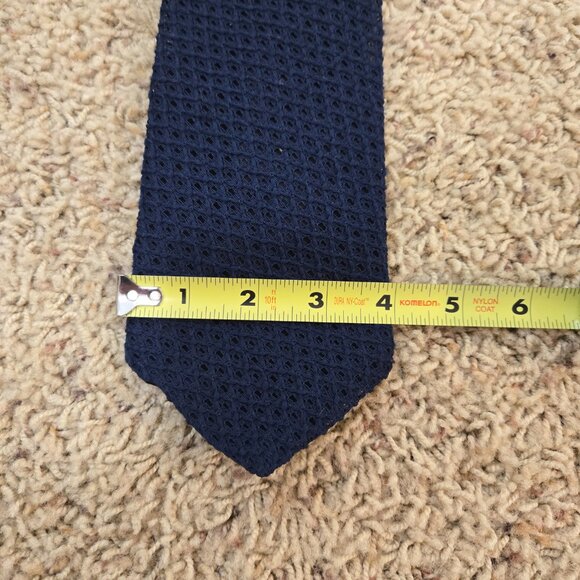 Prange-Way Tie Blue 56" Long - Picture 5 of 7